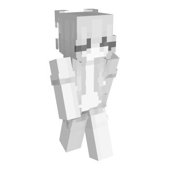 Black And White Minecraft Skin