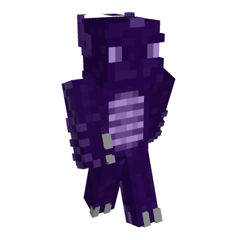Dragon Purple Minecraft Skin