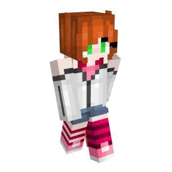 The Elysium Academy Pink Minecraft Skin