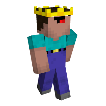 Noob Crown Minecraft Skin
