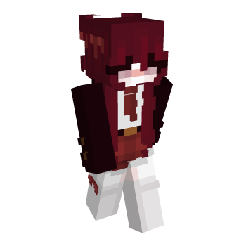Red Hair Schoolgirl Minecraft Skin