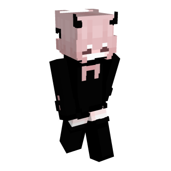 Girl Pink Hair Minecraft Skin