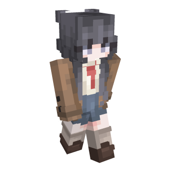 Schoolgirl Minecraft Skin