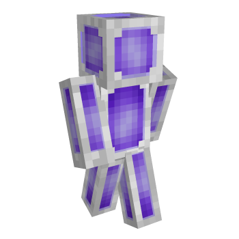 Purple Heart Purple Minecraft Skin