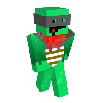 Red Superhero Minecraft Skin
