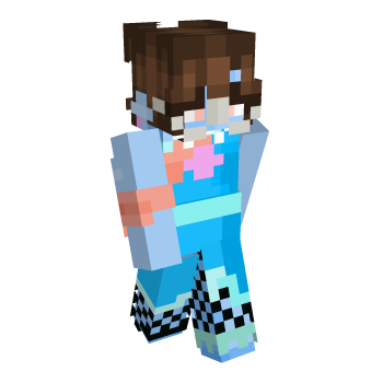 Merling Brown Hair Minecraft Skin