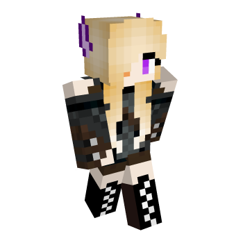 Warrior Purple Minecraft Skin