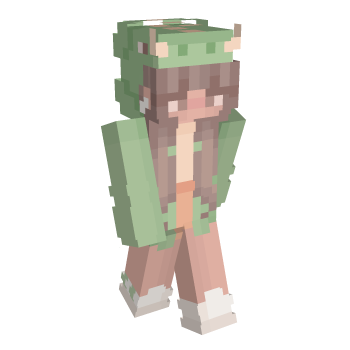 Tail Cute Dino Minecraft Skin