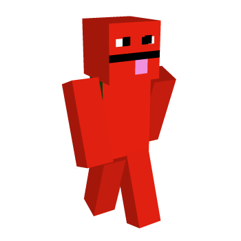 Red Really Minecraft Skin