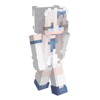 Girl White Minecraft Skin - Laby