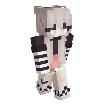 Pink Skirt Vans Minecraft Skin