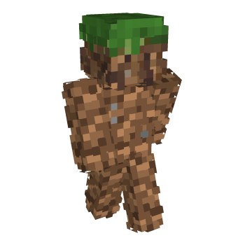 Grass Block Minecraft Skin
