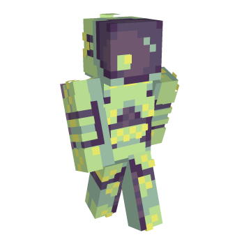 Space Neon Minecraft Skin