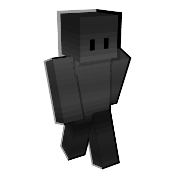 Gradient Gray Minecraft Skin