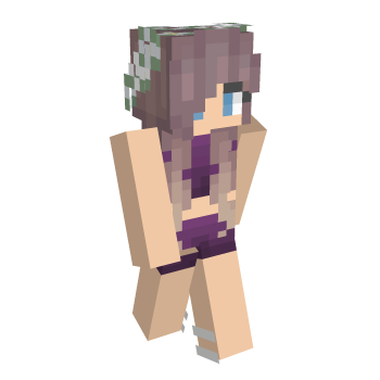 Purple Summer Minecraft Skin