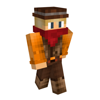 Vest Cowboy Minecraft Skin