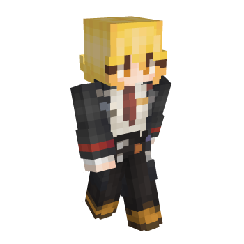 Anime Blonde Minecraft Skin
