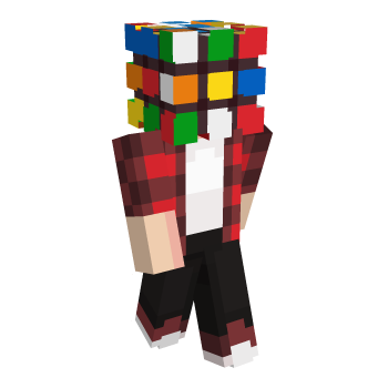 Rubiks Plaid Minecraft Skin