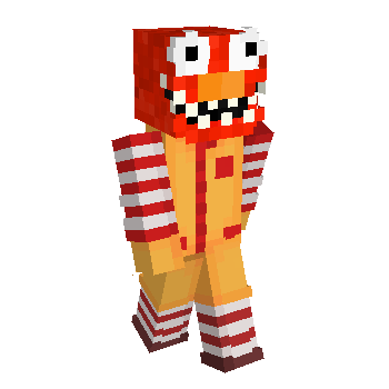 Mcdonalds Ronald Mcdonald Minecraft Skin