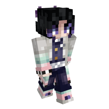 Demon Slayer Minecraft Skin
