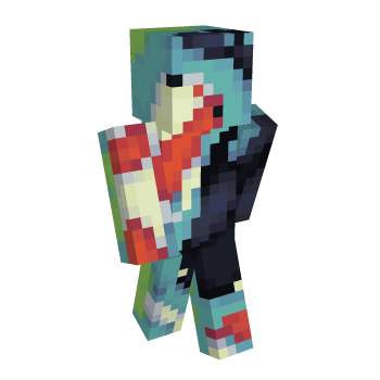 Qna Fish Minecraft Skin