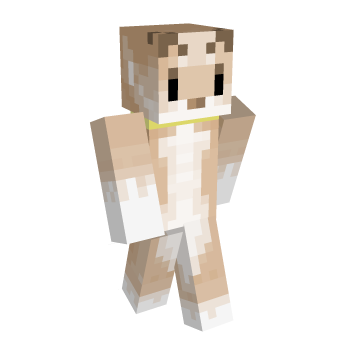Cute Husky Minecraft Skin