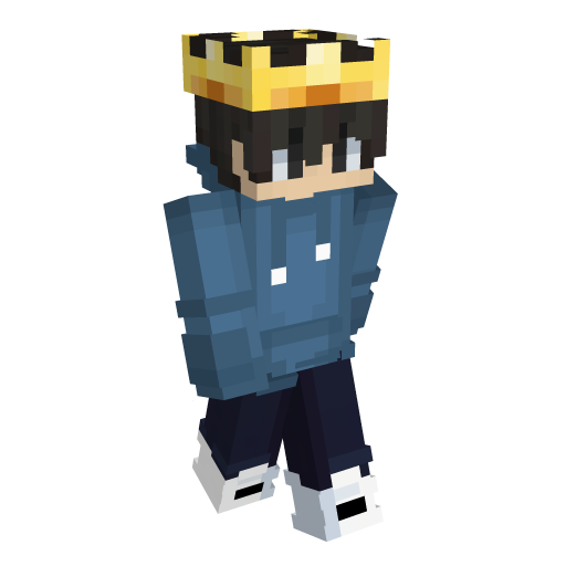 Crown Blue Minecraft Skin | Laby