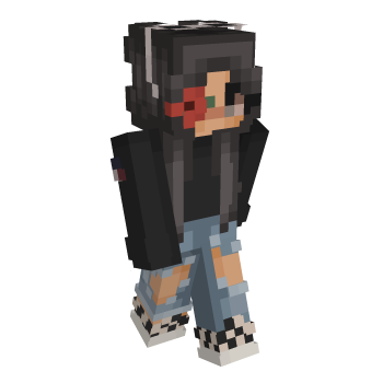 Hair Brown Minecraft Skin