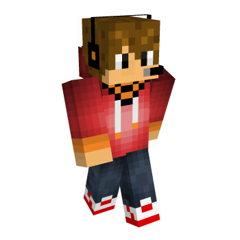 Gamer Sweatshirt Minecraft Skin