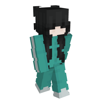Cyan Minecraft Skin