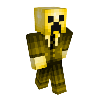 Creeper Golden Minecraft Skin