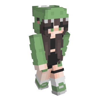 Cute Egirl Minecraft Skin
