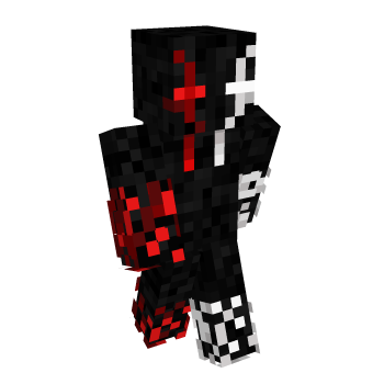 Demon Glitch Minecraft Skin