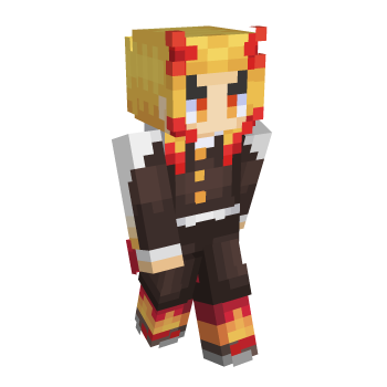 Demon Slayer Minecraft Skin