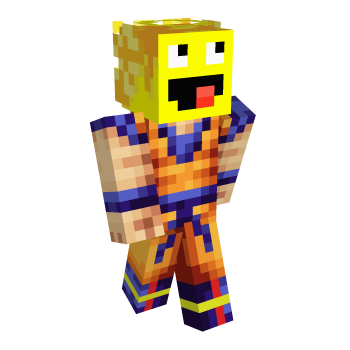 Goku Awesome Minecraft Skin