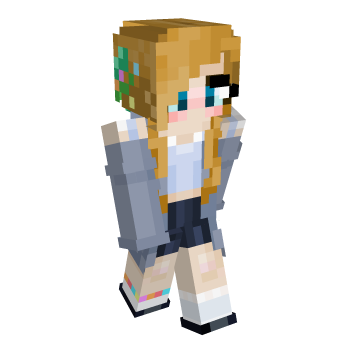 Girly Colorful Minecraft Skin