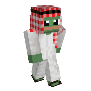 Pepe Arab Minecraft Skin