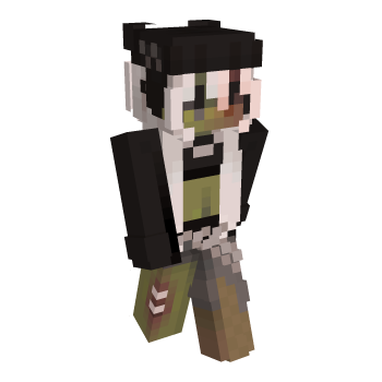 Zombie RippedJeans Minecraft Skin