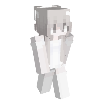 Girl White Minecraft Skin