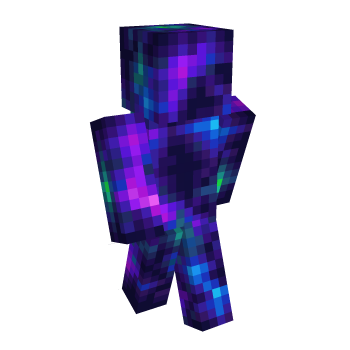 Galaxy Purple Minecraft Skin