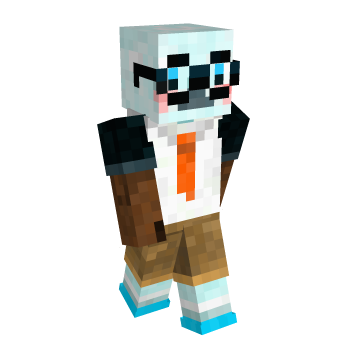 Snowman Glasses Minecraft Skin