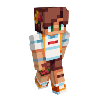 Backpack White Minecraft Skin