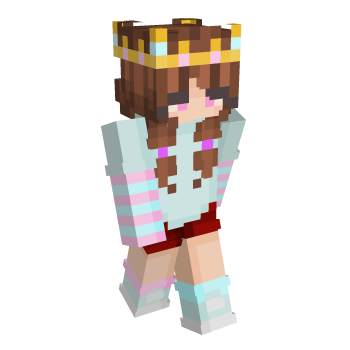 Red Light Blue Minecraft Skin