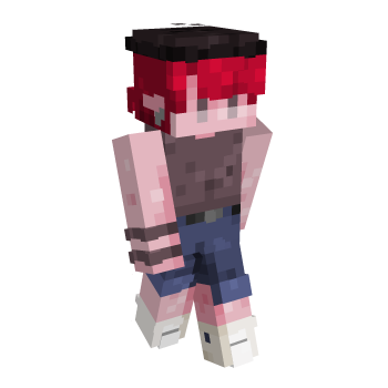 Red Blue Minecraft Skin