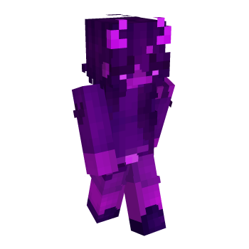 Edgy Violet Minecraft Skin