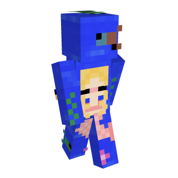 Mermaid Minecraft Skin