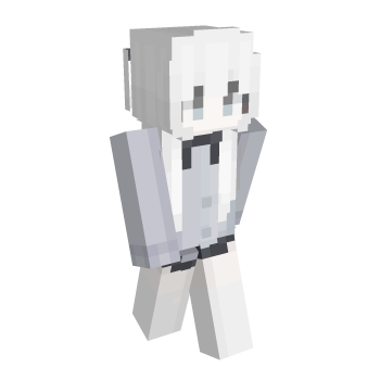 Creepy Ghost Minecraft Skin