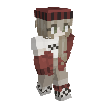 Beanie Red Minecraft Skin