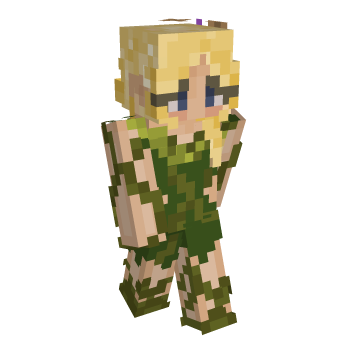Nature Flowers Minecraft Skin