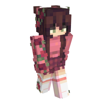 Flower Crown Minecraft Skin